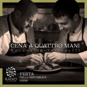 Dîner à quatre mains – Fête nationale italienne